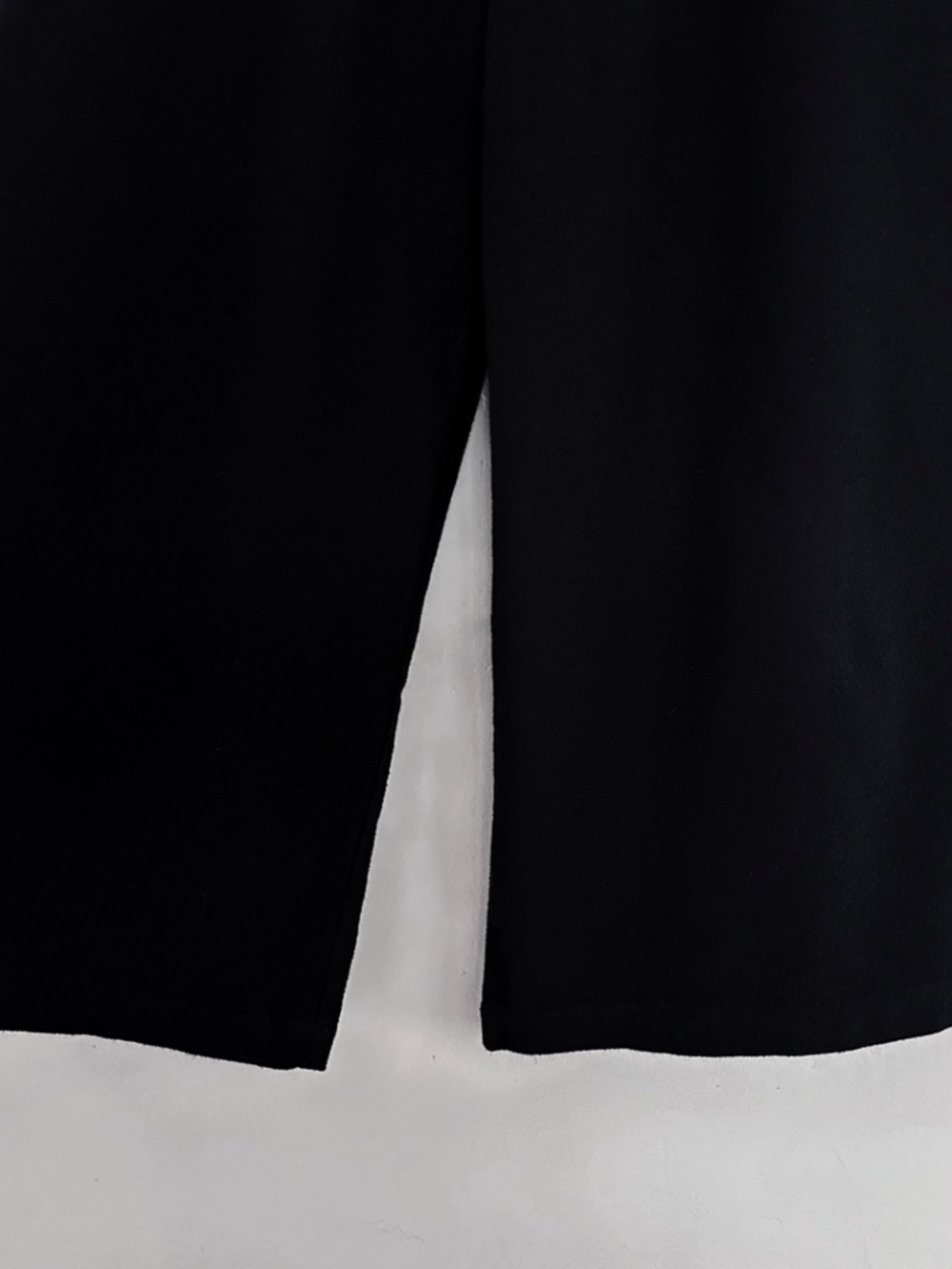 Black Crane wide leg pant trouser cotton wool blend la garconne totokaelo S - Picture 9 of 12